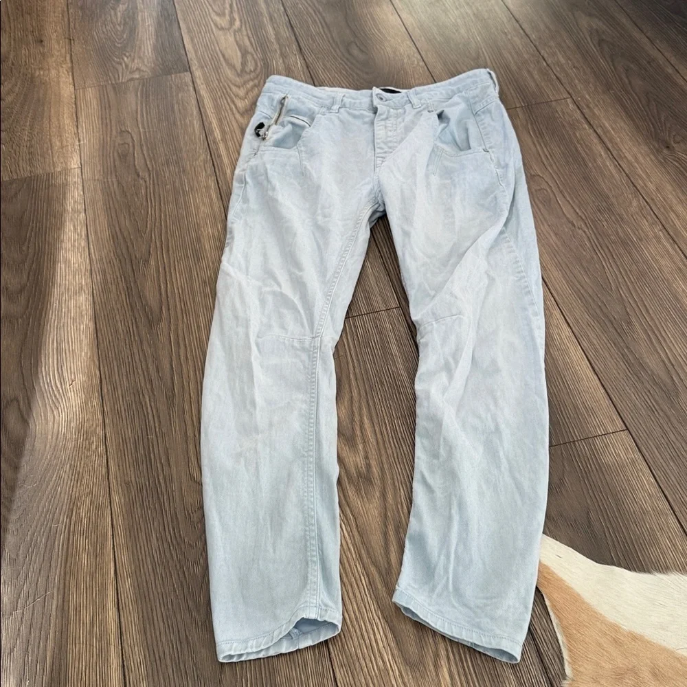 Diesel black gold light blue denim Faded Type 147 Fayza Jeans size 27 rare